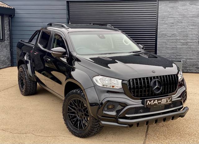 Mercedes-Benz X Class 2.3 MA-SV WIDEBODY - X 250d 4Matic Double Cab Pickup Auto Pick Up Diesel Kabara Black
