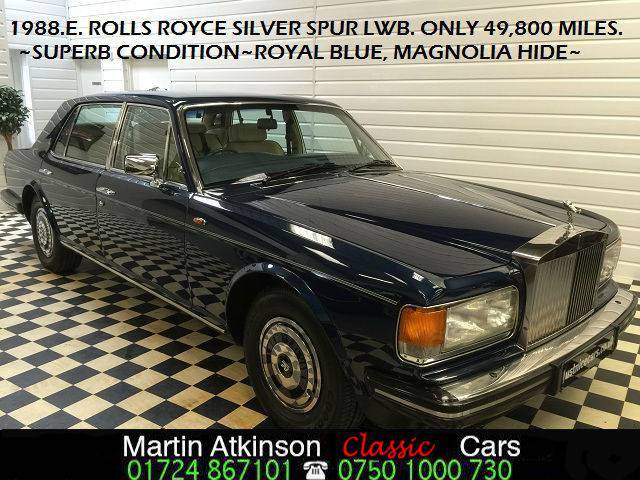 1988 Rolls Royce Silver Spur 6.8 6750 V8 LWB