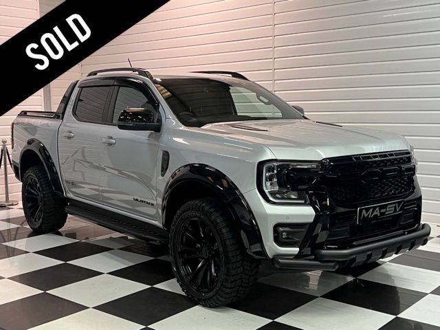 Ford Ranger 2.0 TD EcoBlue Wildtrak Double Cab Pickup Auto 4WD Euro 6 4dr (NEW MODEL) Pick Up Diesel Moondust Silver