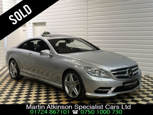 Mercedes-Benz CL CL 500 4.7 V8 7G-TronicBlueEFFICIENCY COUPE Coupe Petrol Silver