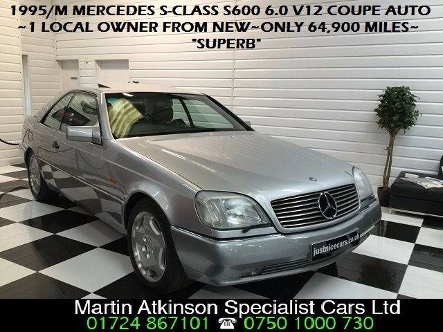 1995 Mercedes-Benz S Class 6.0 S600 V12 COUPE