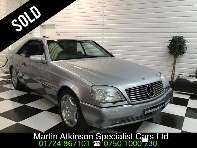 Mercedes-Benz S Class 6.0 S600 V12 COUPE Coupe Petrol Brilliant Silver