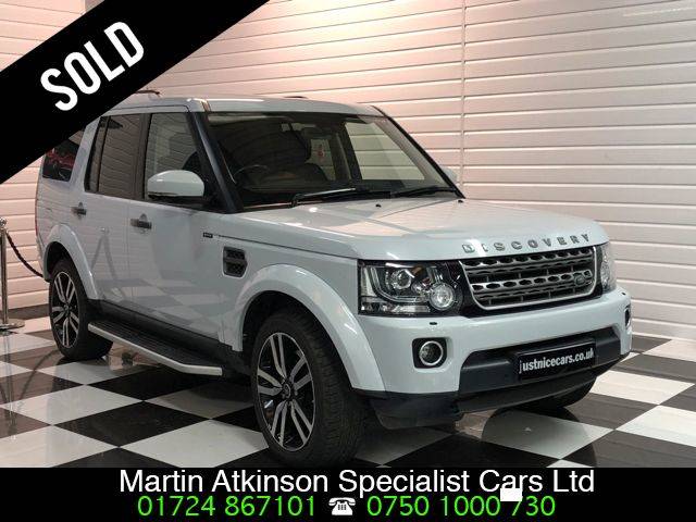 Land Rover Discovery 3.0 SE Commercial SDV6 Auto Panel Van Diesel Glacier White Metallic