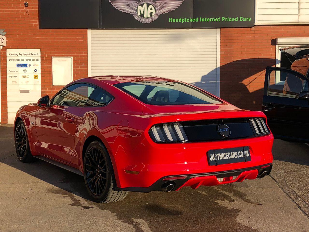Ford Mustang 5.0 V8 GT Manual 416BHP Coupe Petrol Race Red