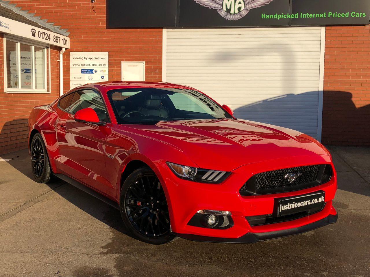 Ford Mustang 5.0 V8 GT Manual 416BHP Coupe Petrol Race Red