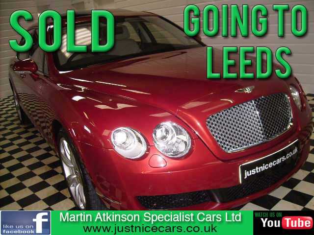 Bentley Continental 6.0 Flying Spur W12 ~6,800 MILES~ Saloon Petrol Pearl Red
