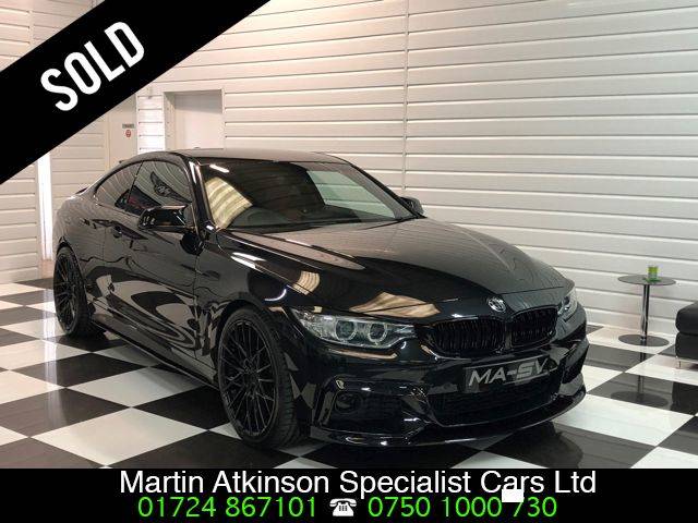 BMW 4 Series 2.0 420i M Sport 2dr Auto ~ M PERFORMANCE BODYKIT ~ Coupe Petrol Sapphire Black