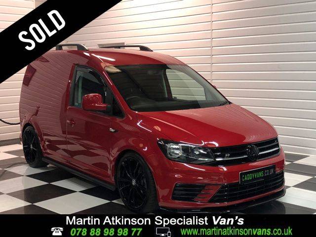 Volkswagen Caddy 2.0 TDI 5 Seat Kombi Van Panel Van Diesel Cherry Red