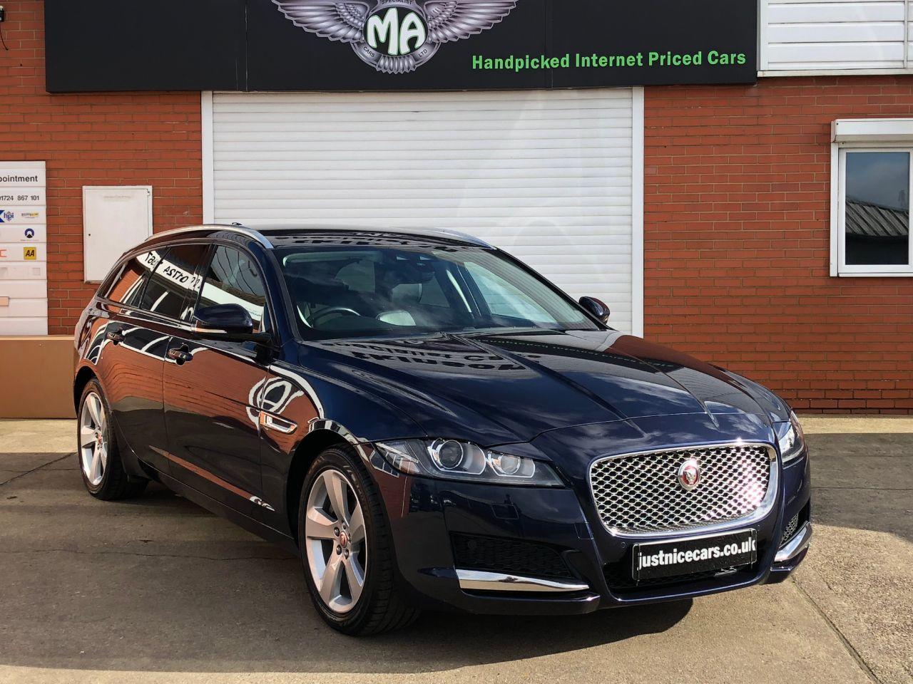 Jaguar XF Sportbrake 2.0d Portfolio 180BHP 5dr Automatic Estate Diesel Loire Blue Metallic