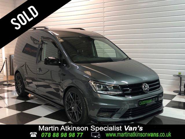 Volkswagen Caddy 2.0 TDI BlueMotion Tech 150PS Highline Nav Van DSG R Styling Pack Panel Van Diesel Indium Grey