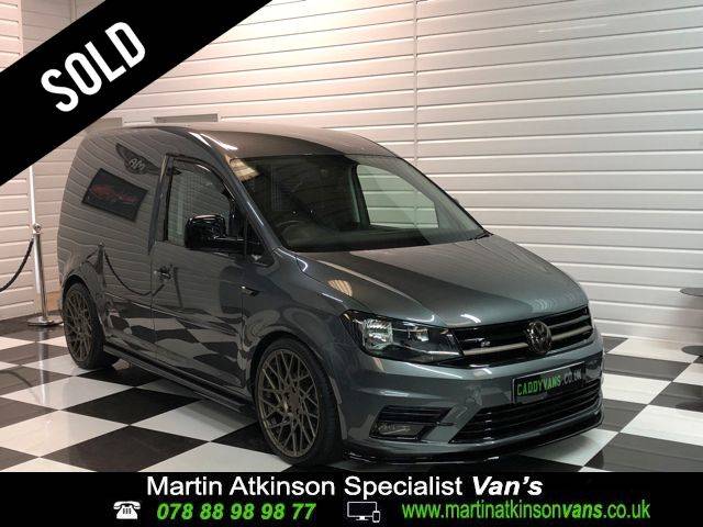Volkswagen Caddy 2.0 TDI BlueMotion Tech 102PS Highline Nav Van R Styling Pack Panel Van Diesel Indium Grey