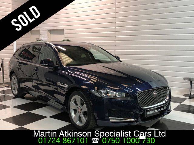 Jaguar XF Sportbrake 2.0d Portfolio 180BHP 5dr Automatic Estate Diesel Loire Blue Metallic