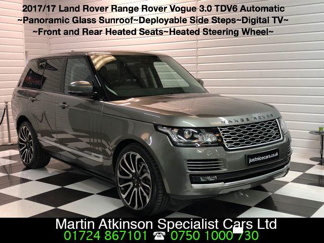 Land Rover Range Rover 3.0 TDV6 Vogue 4dr Auto Estate Diesel Silicon Silver