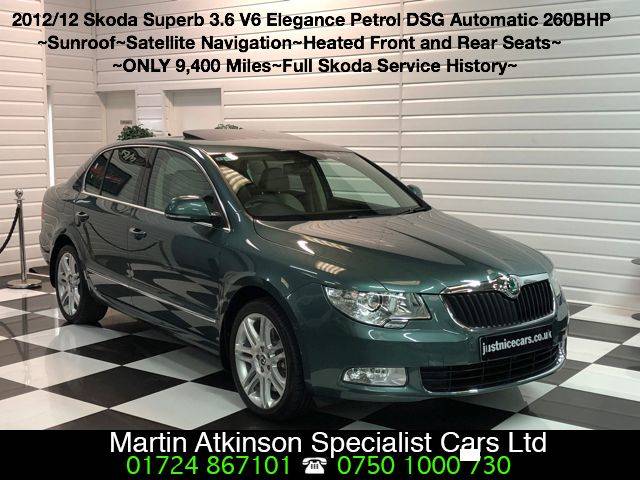 2012 Skoda Superb 3.6 V6 Elegance 4X4 5dr DSG