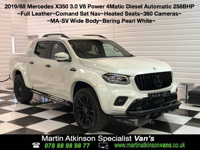 2019 Mercedes-Benz X Class 3.0 350d V6 MA-SV Widebody 4Matic Power D/Cab Pickup 7G-Tronic plus