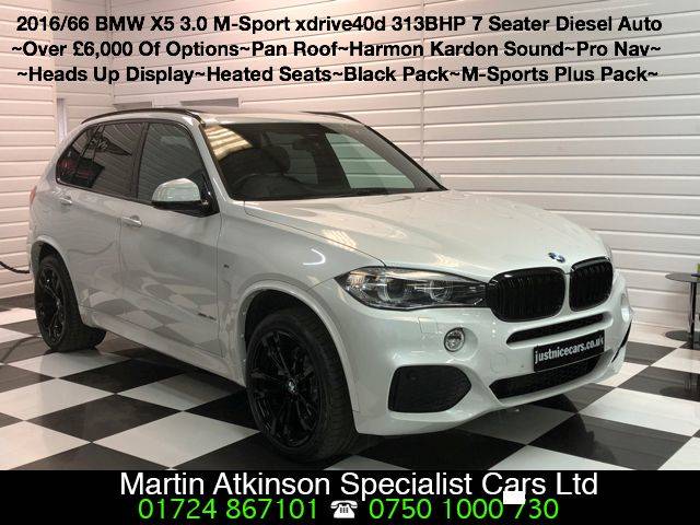 2016 BMW X5 3.0 xDrive40d M Sport 5dr Auto 7 Seater