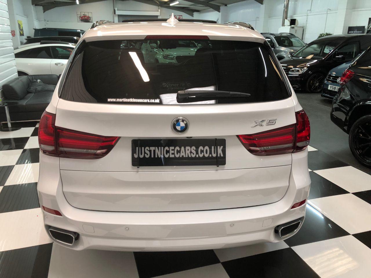 BMW X5 3.0 xDrive40d M Sport 5dr Auto 7 Seater Estate Diesel Mineral White