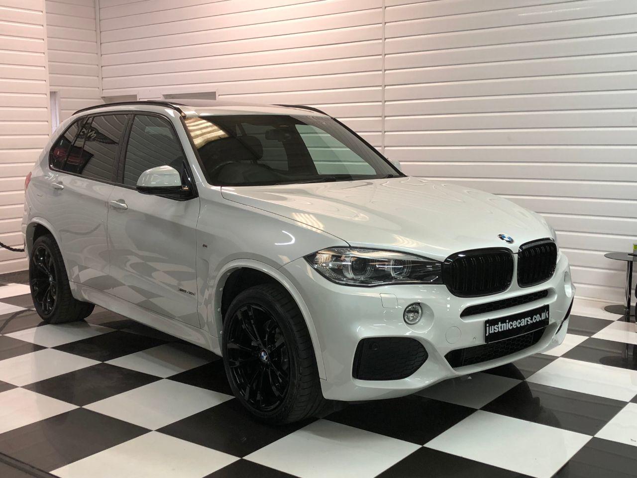 BMW X5 3.0 xDrive40d M Sport 5dr Auto 7 Seater Estate Diesel Mineral White