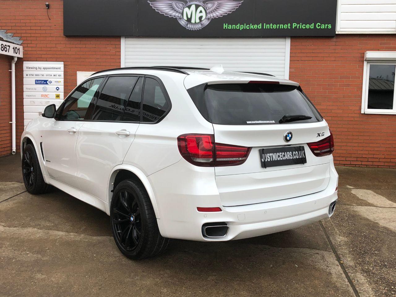 BMW X5 3.0 xDrive40d M Sport 5dr Auto 7 Seater Estate Diesel Mineral White
