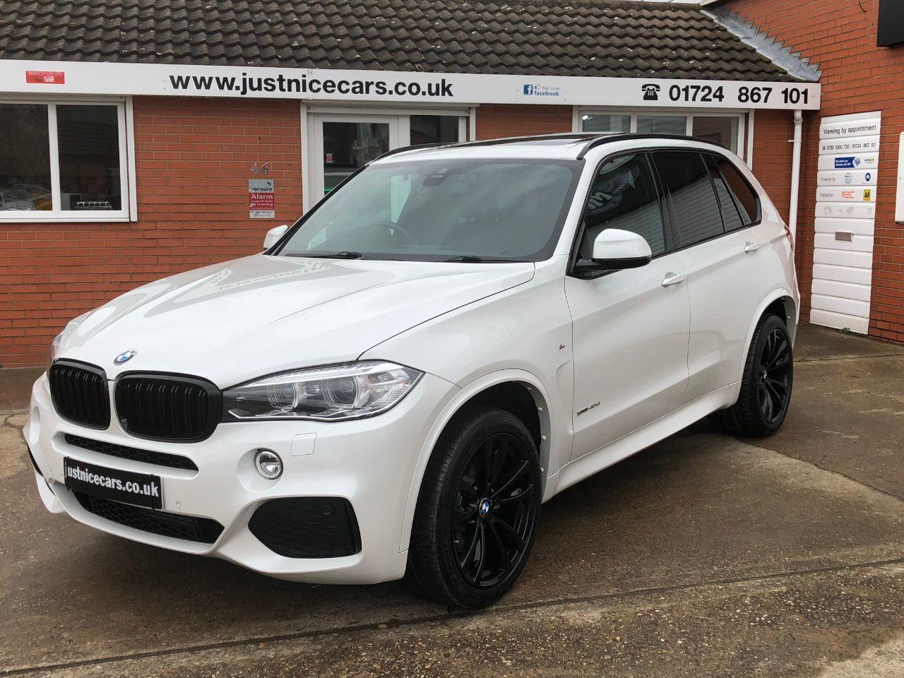 BMW X5 3.0 xDrive40d M Sport 5dr Auto 7 Seater Estate Diesel Mineral White