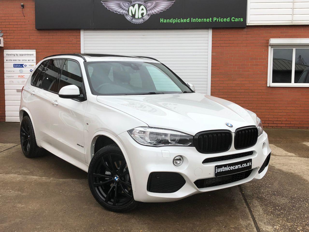 BMW X5 3.0 xDrive40d M Sport 5dr Auto 7 Seater Estate Diesel Mineral White