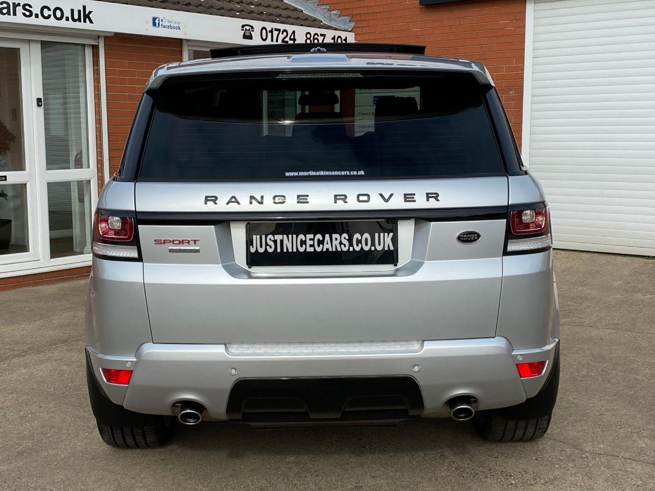 Land Rover Range Rover Sport 4.4 SDV8 Autobiography Dynamic 5dr Auto Estate Diesel Indus Silver