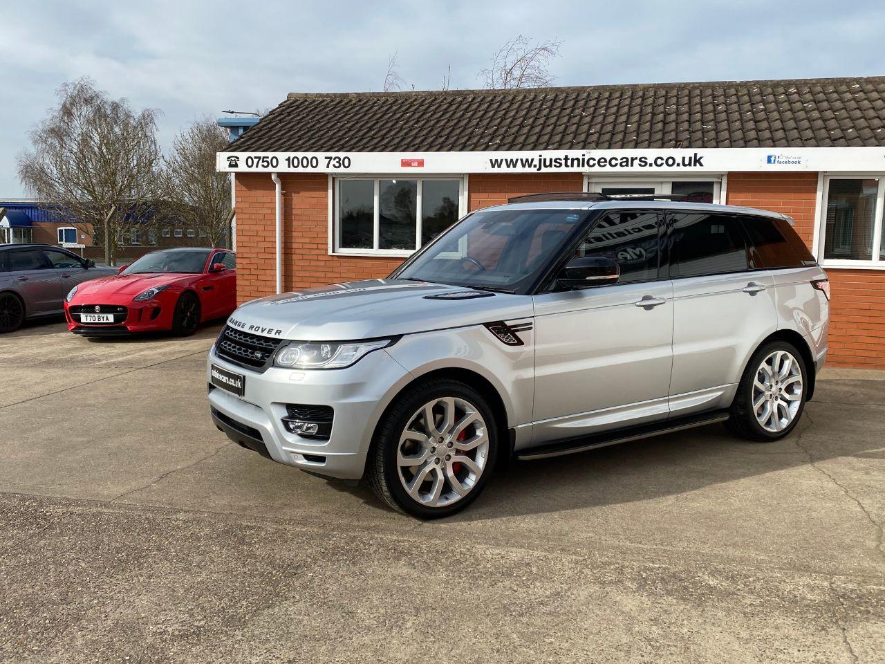 Land Rover Range Rover Sport 4.4 SDV8 Autobiography Dynamic 5dr Auto Estate Diesel Indus Silver