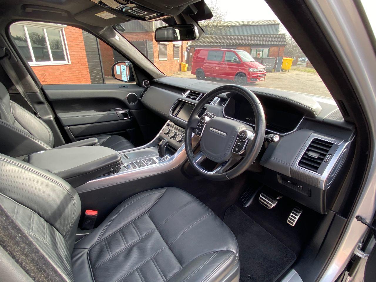 Land Rover Range Rover Sport 4.4 SDV8 Autobiography Dynamic 5dr Auto Estate Diesel Indus Silver
