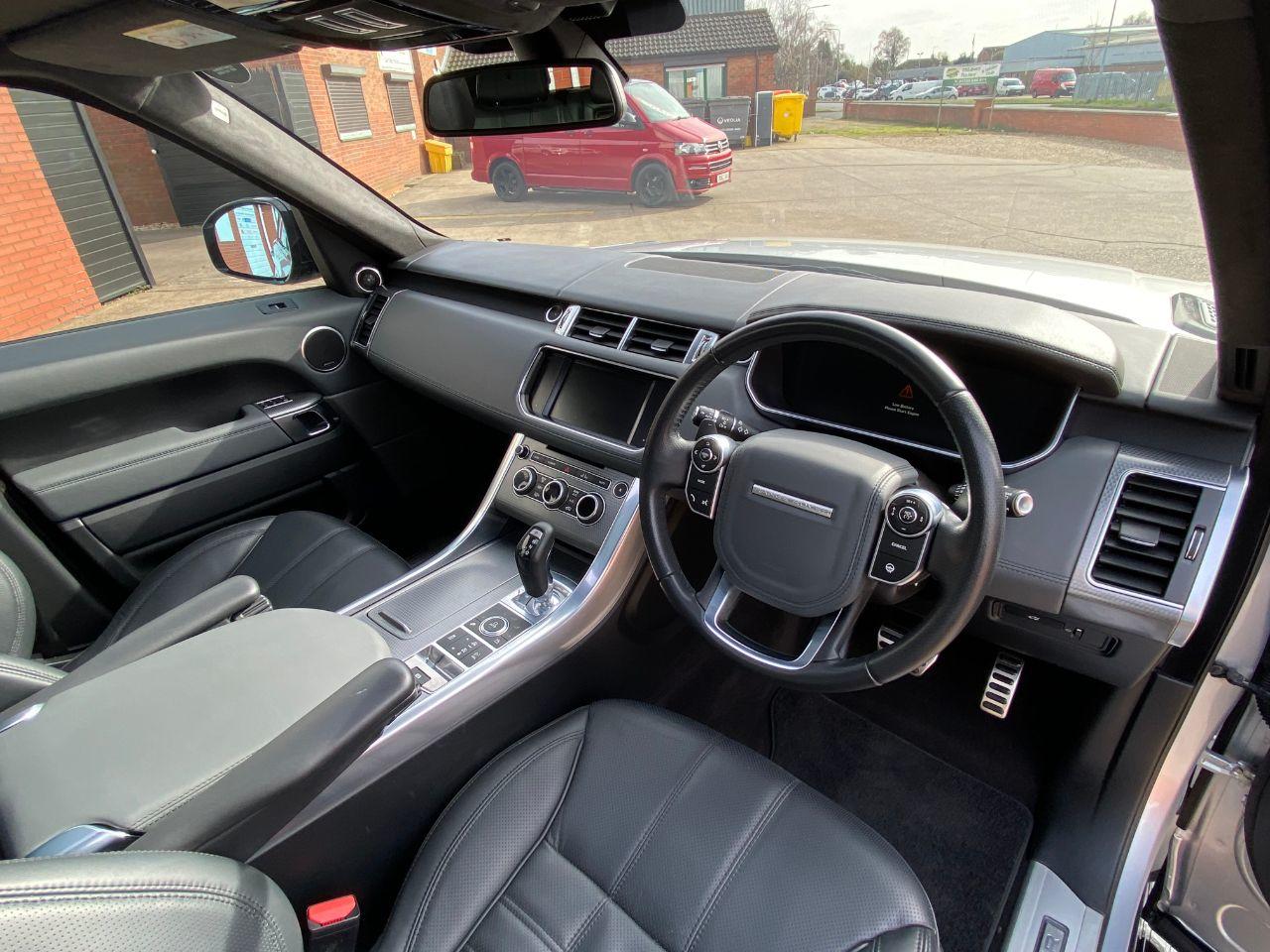 Land Rover Range Rover Sport 4.4 SDV8 Autobiography Dynamic 5dr Auto Estate Diesel Indus Silver