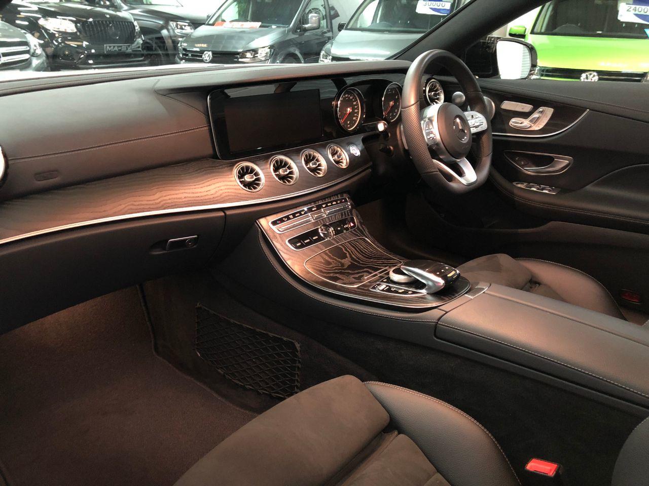 Mercedes-Benz E Class 2.0 E300 AMG Line Premium Plus 2dr 9G-Tronic Coupe Petrol Diamond White