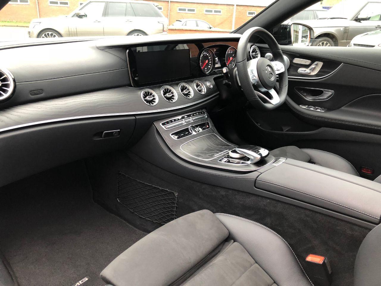 Mercedes-Benz E Class 2.0 E300 AMG Line Premium Plus 2dr 9G-Tronic Coupe Petrol Diamond White