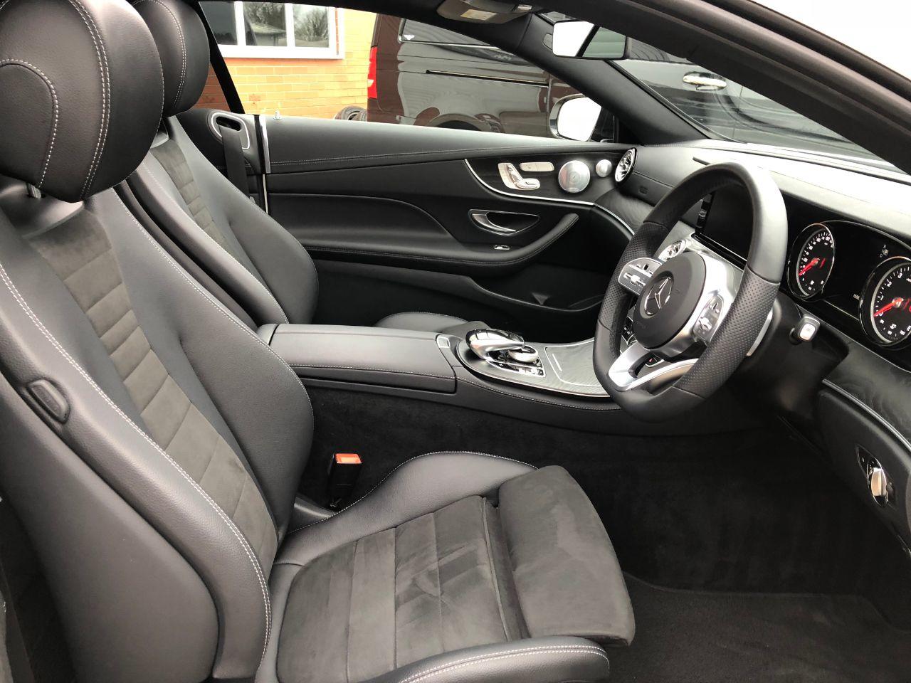Mercedes-Benz E Class 2.0 E300 AMG Line Premium Plus 2dr 9G-Tronic Coupe Petrol Diamond White