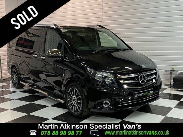 Mercedes-Benz Vito 2.1 Tourer Select 114CDi Auto 9 Seat Minibus Diesel Black