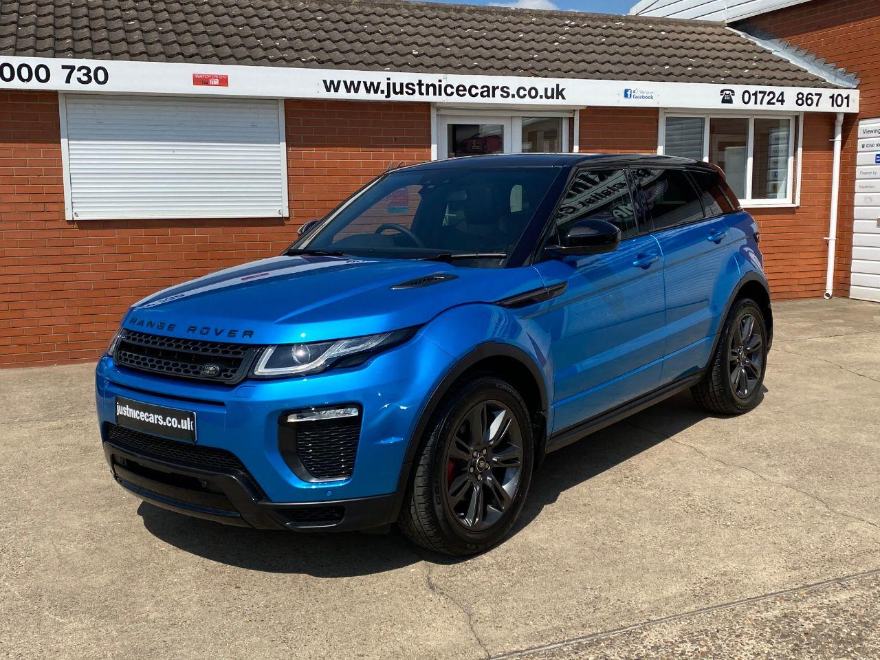 Land Rover Range Rover Evoque 2.0 TD4 Landmark 5dr Automatic 4 wheel Drive Estate Diesel Moraine Blue