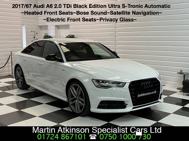 2017 Audi A6 2.0 TDI Ultra Black Edition 4dr S Tronic