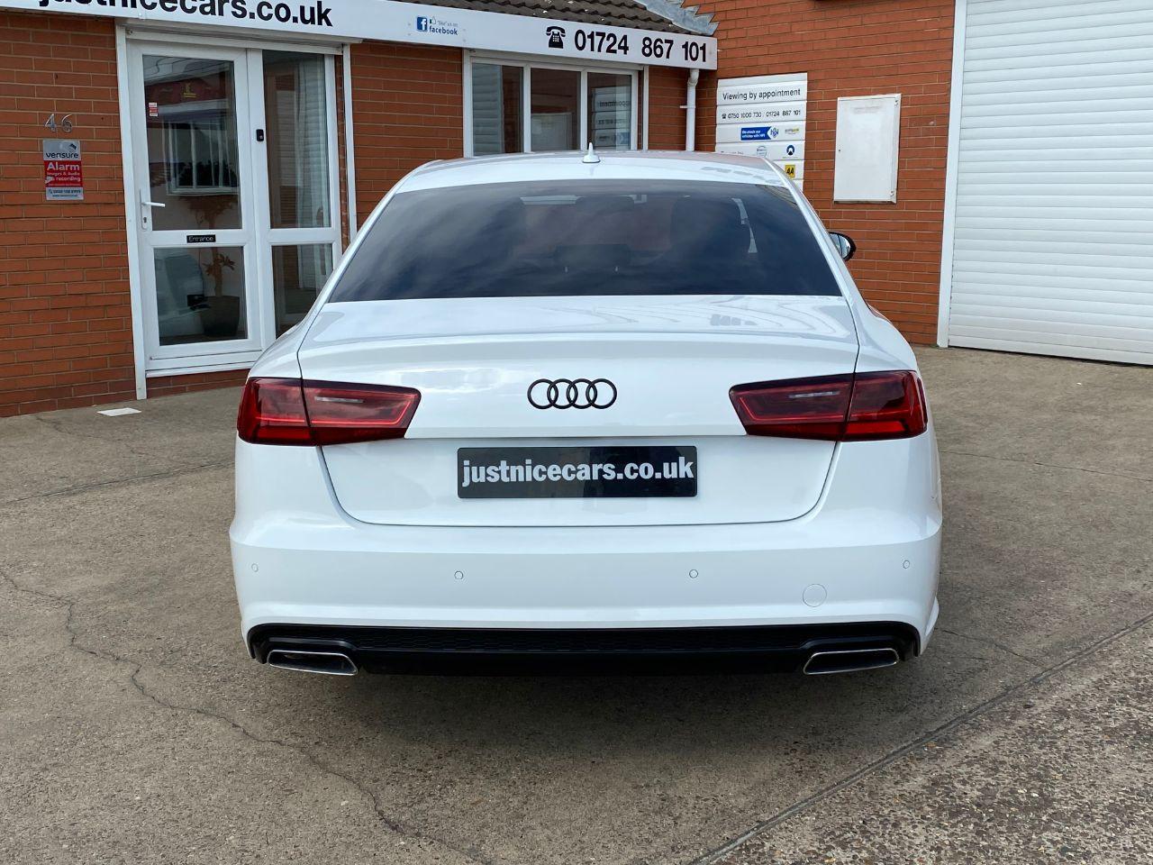 Audi A6 2.0 TDI Ultra Black Edition 4dr S Tronic Saloon Diesel Ibis White
