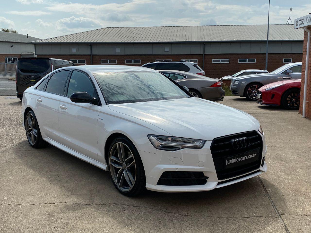 Audi A6 2.0 TDI Ultra Black Edition 4dr S Tronic Saloon Diesel Ibis White