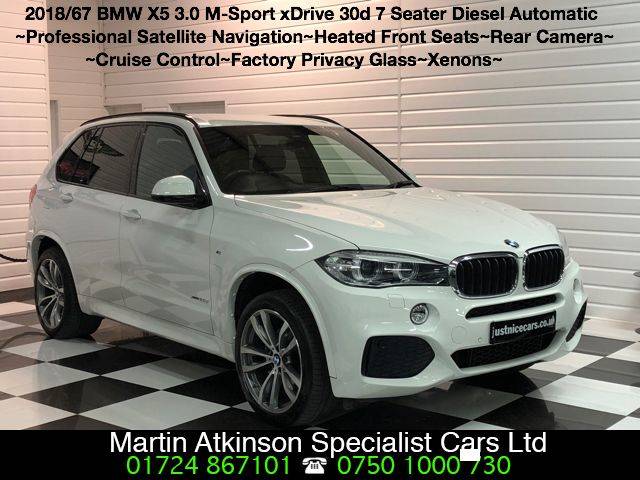 2018 BMW X5 3.0 xDrive30d M Sport 5dr Auto [7 Seat]