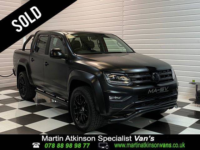 Volkswagen Amarok Volkswagen Amarok GTS Styling Pack Pick Up Highline 3.0 V6 TDI 224PS BMT 4M Auto Pick Up Diesel Satin Black