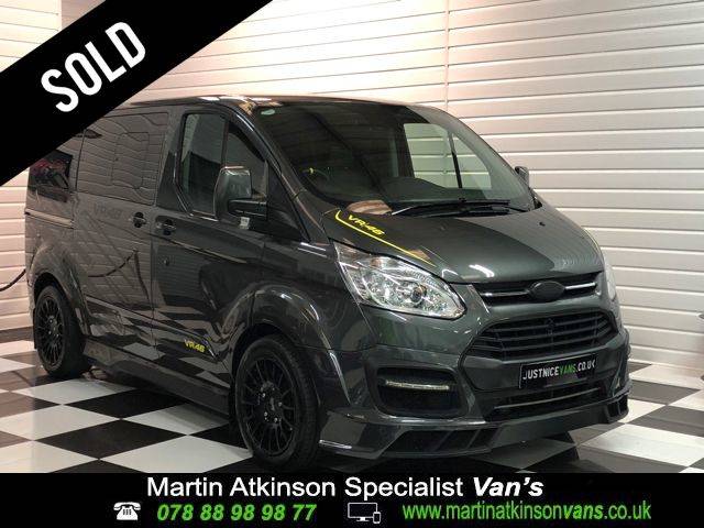 Ford Tourneo Custom 2.0 VR-46 5 Seat Crew Van 170bhp Combi Van Diesel Grey