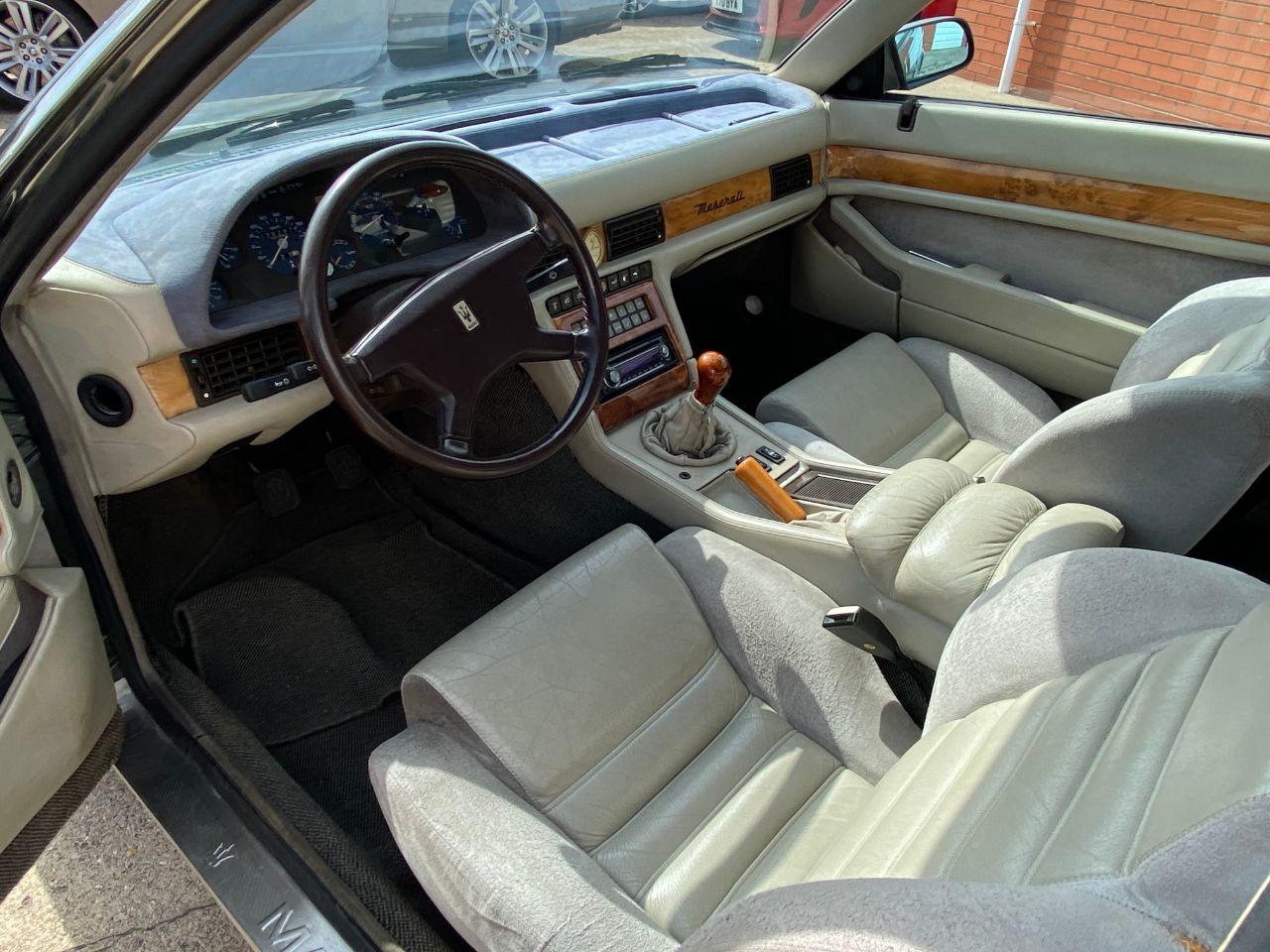 Maserati 222 2.0 V6 Biturbo LHD Manual Coupe Petrol Rifle Grey