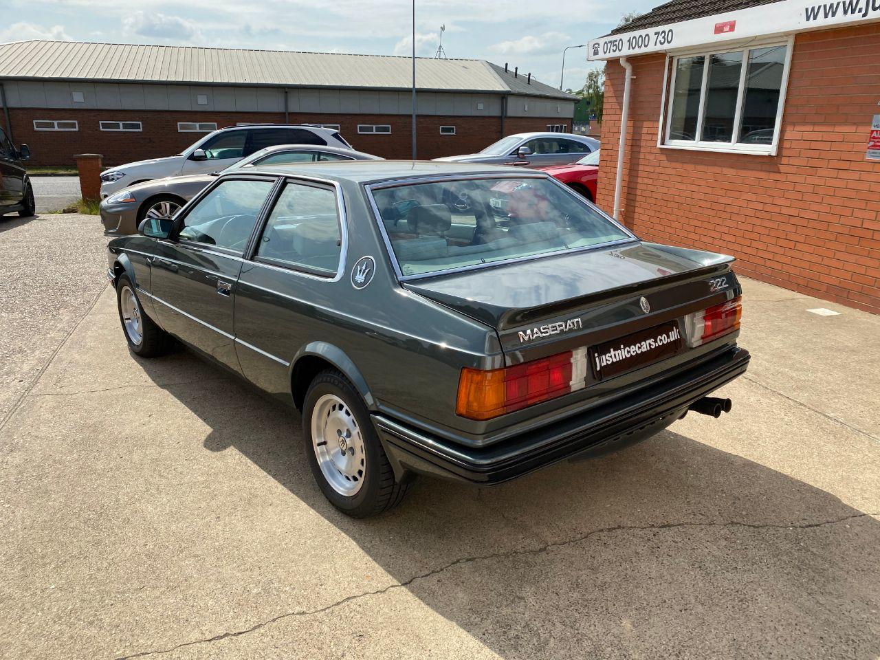 Maserati 222 2.0 V6 Biturbo LHD Manual Coupe Petrol Rifle Grey