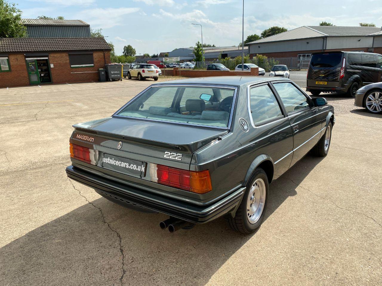 Maserati 222 2.0 V6 Biturbo LHD Manual Coupe Petrol Rifle Grey