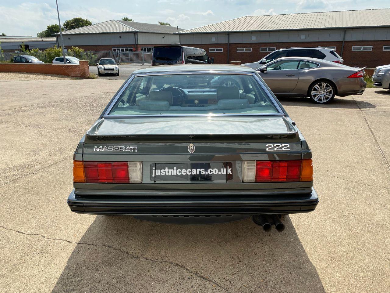 Maserati 222 2.0 V6 Biturbo LHD Manual Coupe Petrol Rifle Grey