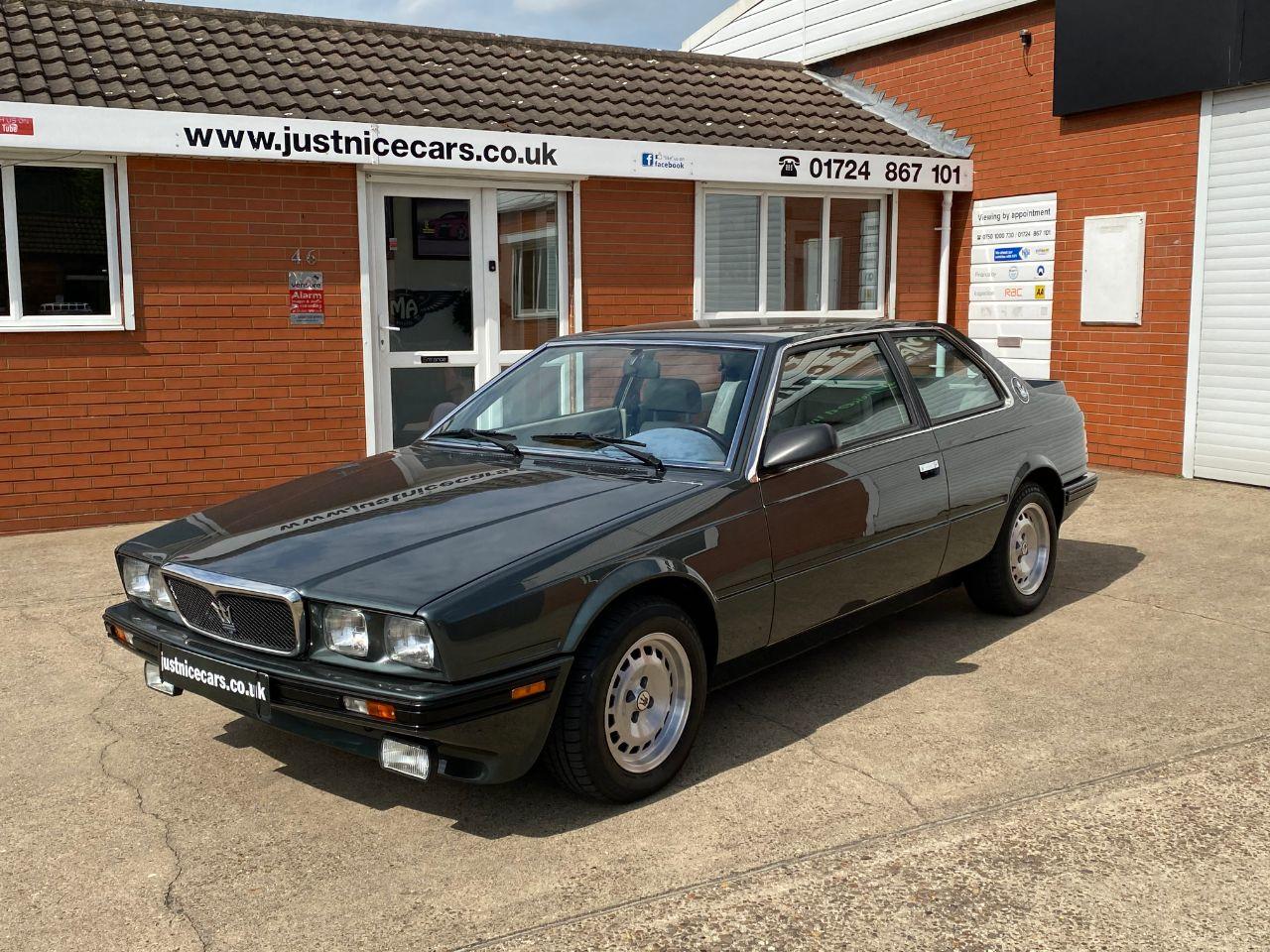 Maserati 222 2.0 V6 Biturbo LHD Manual Coupe Petrol Rifle Grey