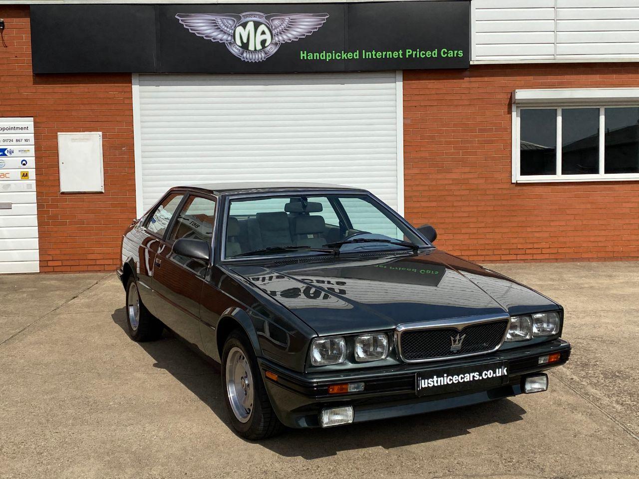 Maserati 222 2.0 V6 Biturbo LHD Manual Coupe Petrol Rifle Grey