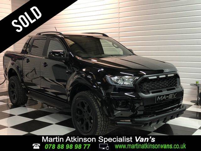 Ford Ranger Wildtrak 2.0 BiTurbo EcoBlue MA-SV Edition 213BHP Pick Up Diesel Shadow Black