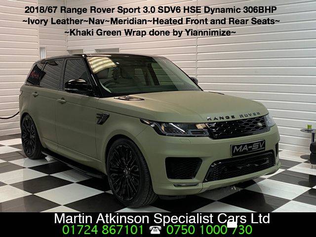 2018 Land Rover Range Rover Sport 3.0 SDV6 HSE Dynamic 5dr Auto