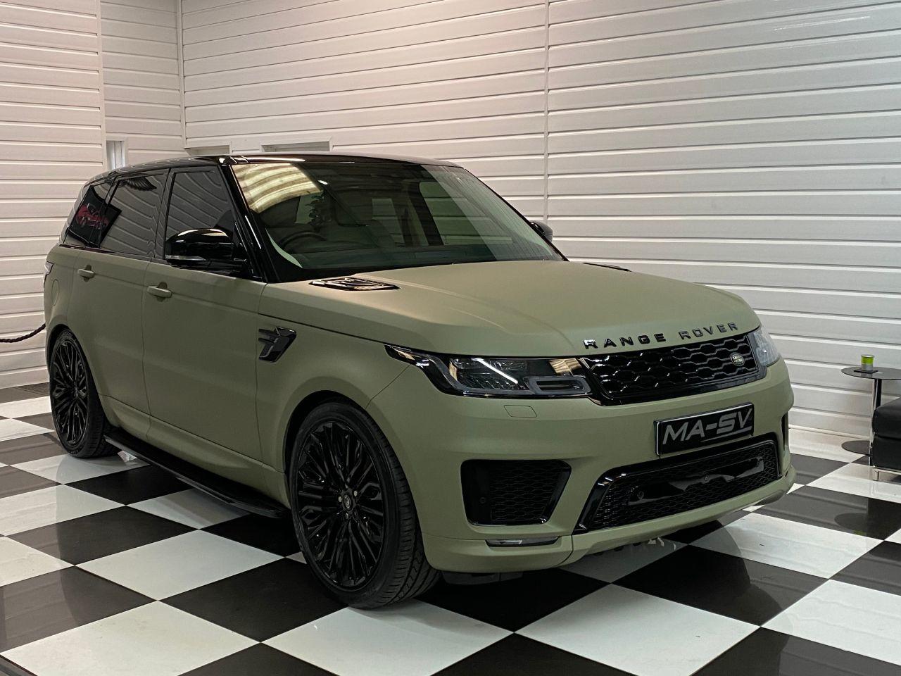 Land Rover Range Rover Sport 3.0 SDV6 HSE Dynamic 5dr Auto Estate Diesel Khaki Green Wrap