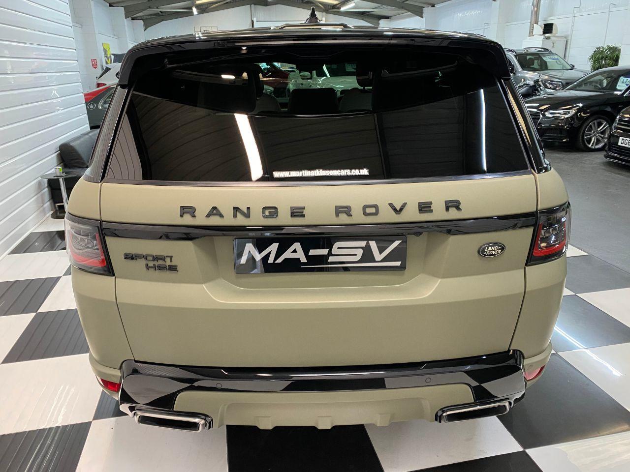 Land Rover Range Rover Sport 3.0 SDV6 HSE Dynamic 5dr Auto Estate Diesel Khaki Green Wrap